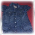 sukienka jeansowa 128H&M