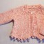 Prześliczny sweterek RĘCZNIE WYKONANY od 0 do 6M