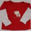 Czerwona bluzeczka z misiem Marks&Spener 9do12m