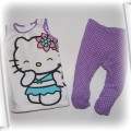 H&M tunika i legginsy Hello Kitty 80 cm