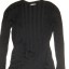 Czarna tunika sweter idealne na brzuszek roz 40