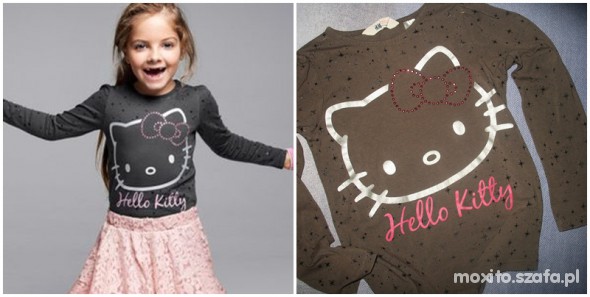 super h&m z hello kitty 110 116 cm jak nowa