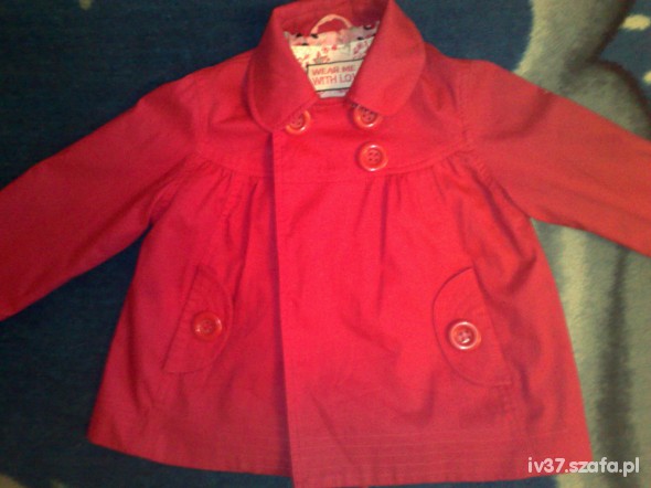 Wiosenny płaszczyk bombka na 8 9 lat