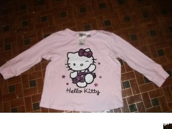 Bluzeczka Hello Kitty rozm 86 do 92 firmy H&M