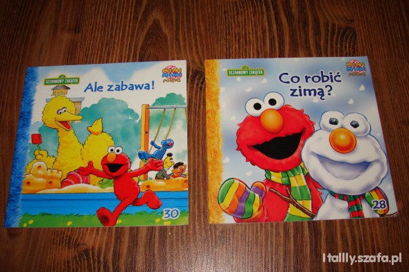Książeczki z Elmo jak nowe