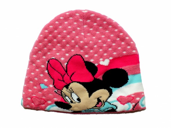 Czapka Minnie 3 do 6 miesięcy roz 68 do 74