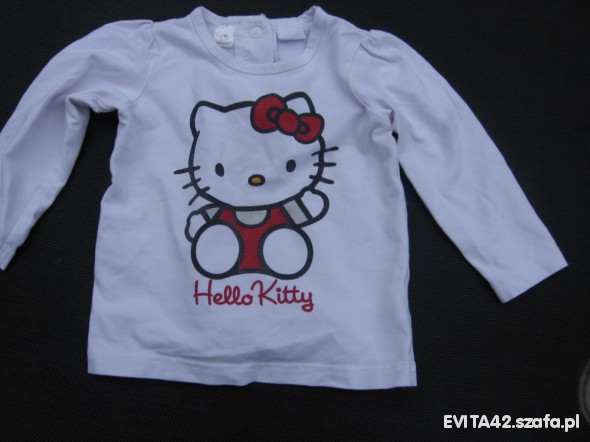 Bluzeczka Hello Kitty rozm 86 firmy H&M