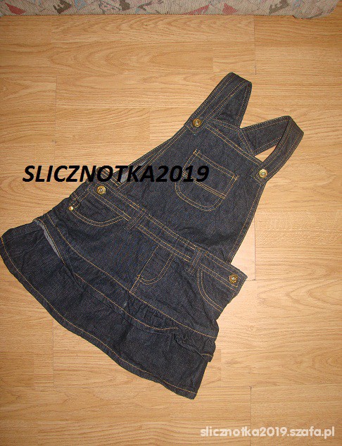 Nowa DenimCo 3 4 5 lat jeansowa sukienka