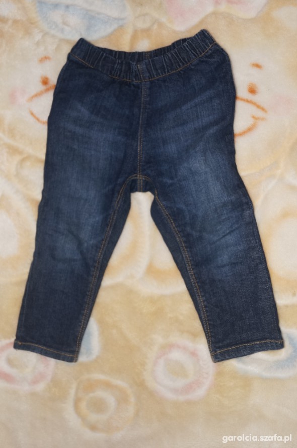 Jegginsy HM r86 rurki jeans