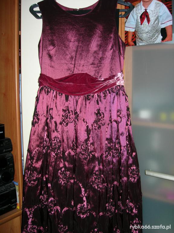 Elegancka suknia Next na okazję 152cm