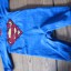 h&m supermen pajac welurowy 62