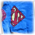 h&m supermen pajac welurowy 62