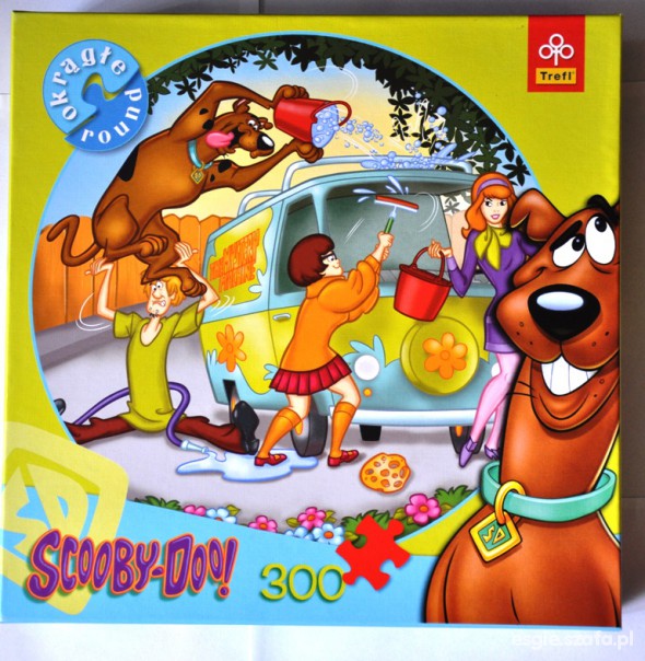 Scooby Doo Puzzle okrągłe 300
