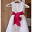 Sukienka balowa wizytowa ecru tiul 98 104cm