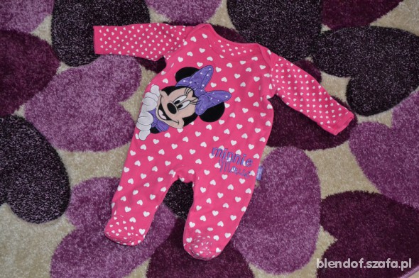 Disney przepiękny pajac z minnie 68