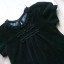 czarna elegancka sukienka dziewczęca