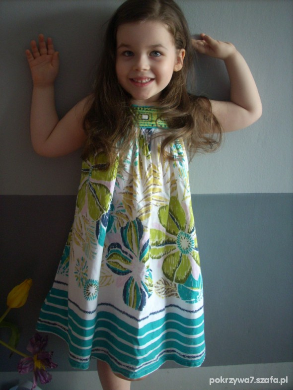 WIOSENNO LETNIA SUKIENKA DUNNES 104 110