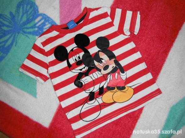 koszulka z myszka miki 92 98