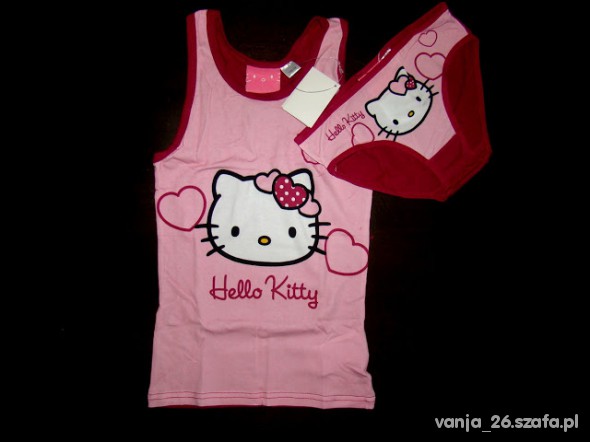 Nowy komplet Hello Kitty 110 116