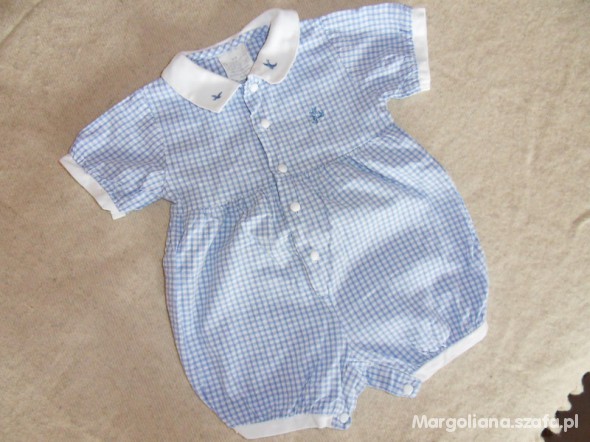 Przesliczny letni rampers 68