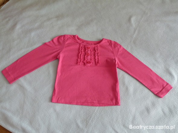 Różowa bluzeczka rozmiar 74