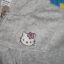 HM szara bluza welur Hello Kitty 104