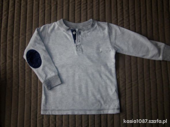 Bluzka z długim rękawem z łatami Zara