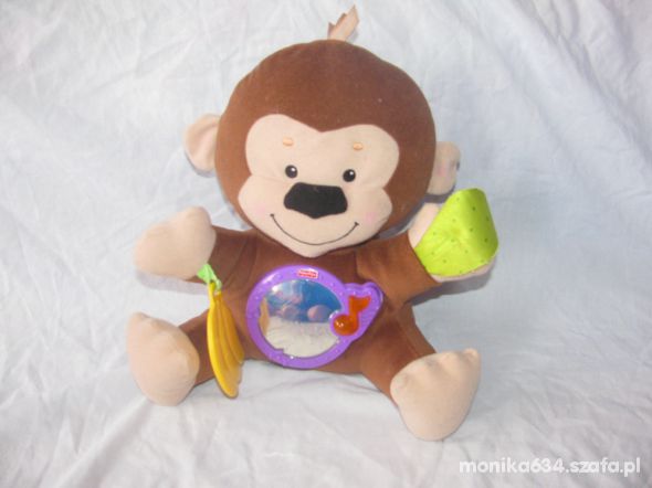 fisher price interaktywna malpka