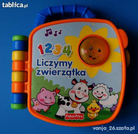 Fisher Price Książeczka Zgadywanka Wyliczanka PL