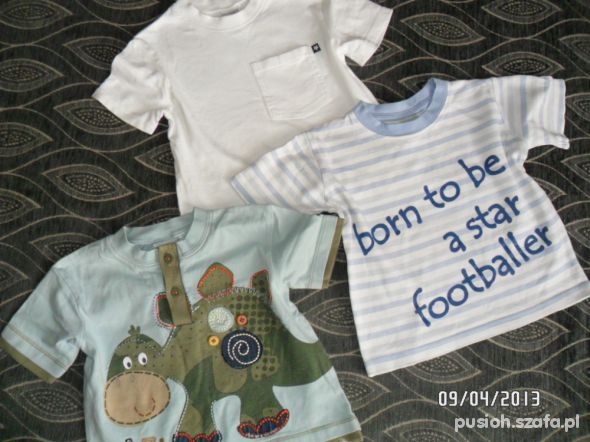 Koszulki 86 komplet 3 sztuki