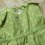 80 H&M zielona sukienka w groszki wizytowa