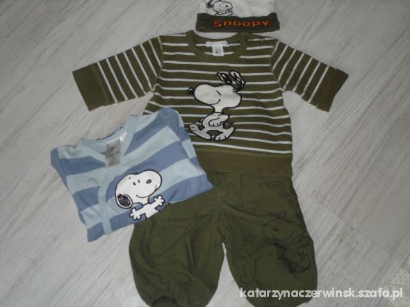 SNOOPY KOMPLET H&M GRATIS