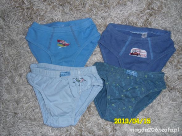 4 pary majteczek Zyg zak Mc Queen