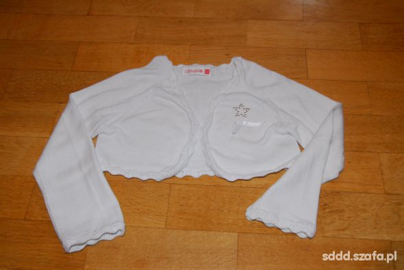 biały krótki sweterek 110