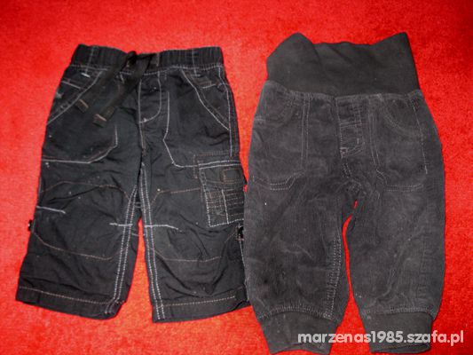 2 szt spodnie h& m next