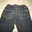 spodnie r 116 czarny jeans