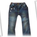 DENIM jeansy z guziczkami r 110 4 5 lat