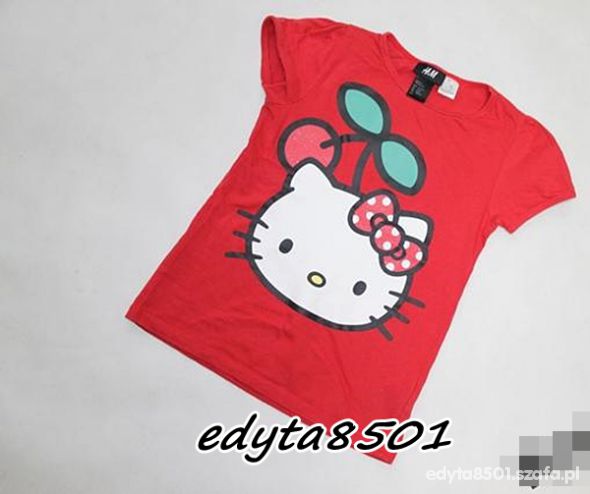 bluzeczka Hello Kitty H&M 98 104 cm