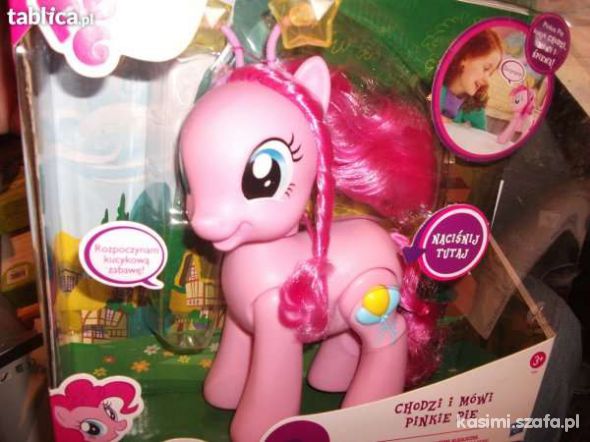 PINKIE PIE CHODZI MÓWI ŚPIEWA NOWY