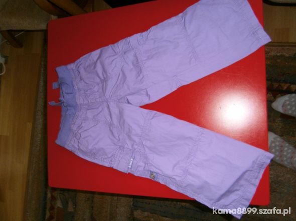 cienkie spodnie firmy kappahl