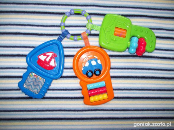 FISHER PRICE kluczyki grzechotka