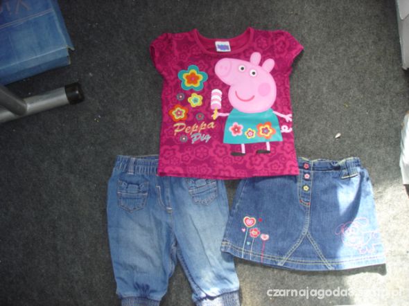 george rybczki bluzka spodniczka rozm 86na92