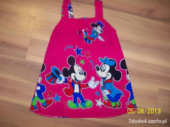 Sukienka tunika mickey mouse rozm 92 98 cm
