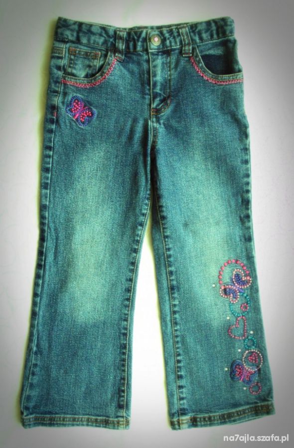 116 cm GIRL2GIRL jeansy dla dziewczynki