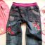 SPODNIE JEANS HAFTY GRATIS PEPPA upsy daisy