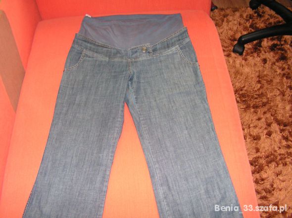 spodnie ciążowe jeansowe rozm S 36