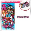 Ręcznik Monster High i notes Monster gratis
