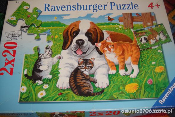 RAVENSBURGER puzzle 2 x 20 elementów