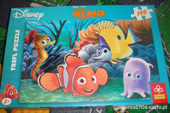 GDZIE JEST NEMO puzzle 100 elementów