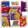 RĘCZNIKI DISNEY 2 PACK MINNIE CARS KUBUŚ ROSZPUNKA